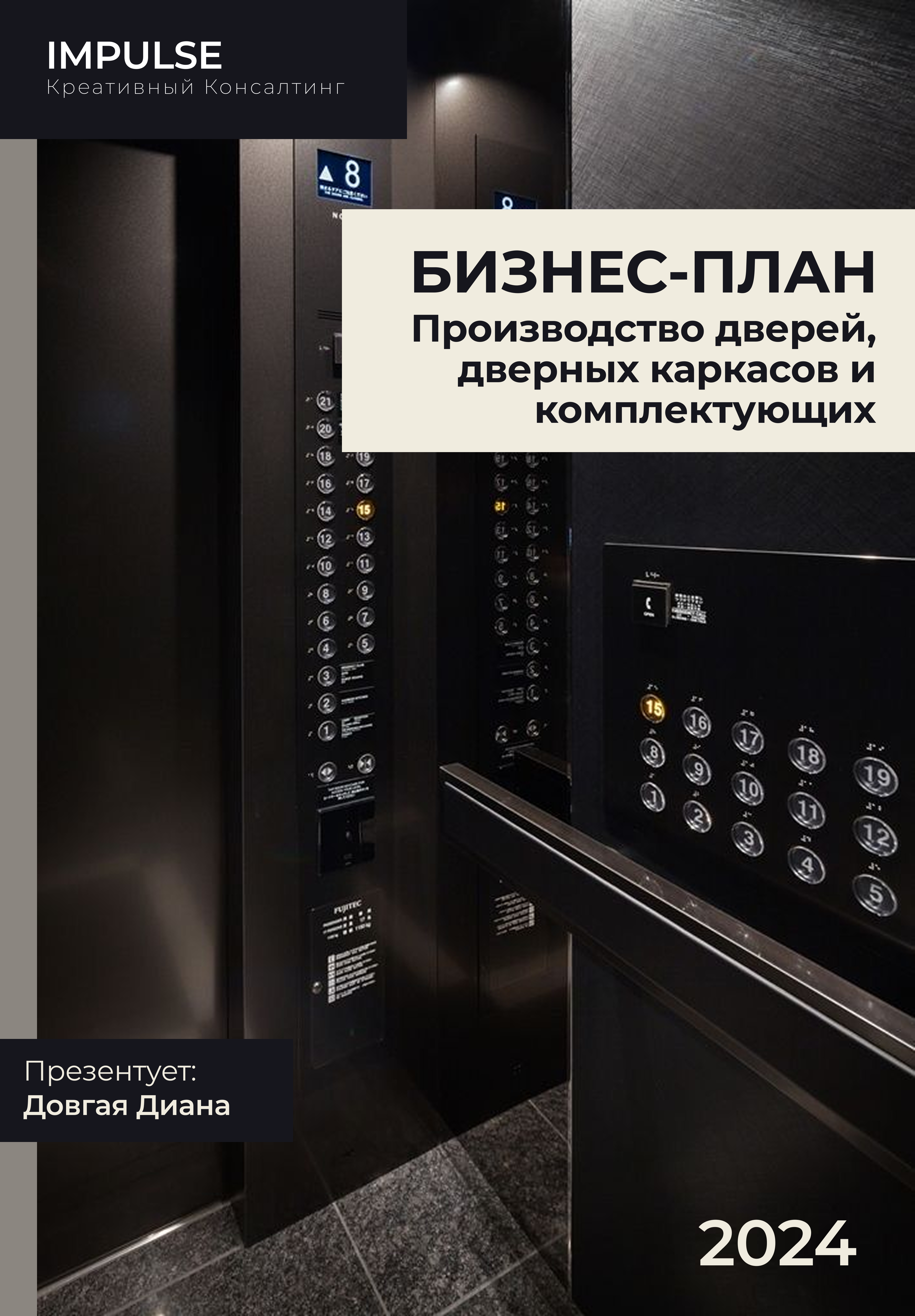 Бизнес-план: Двери и комплектующие